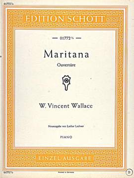 Wallace, W V: Maritana