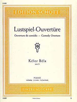 Kéler, B: Lustspiel-Ouvertüre op. 73