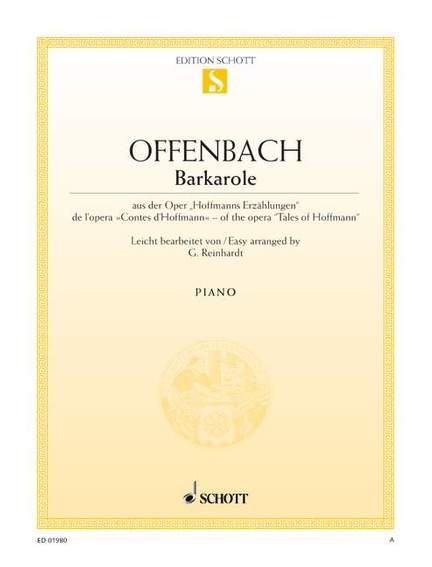 Offenbach, J: Barcarolle
