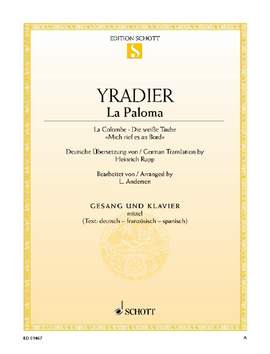 Yradier, S d: La Paloma