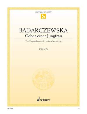 Badarzewska, T: Gebet einer Jungfrau Es-Dur E flat major