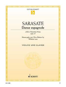 Sarasate y Navascuez, M M P d: Danse Espagnole op. 37