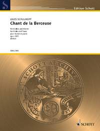 Schulhoff, J: Chant de la Berceuse op. 43/2