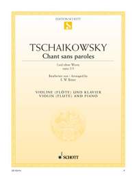 Tchaikovsky: Chant sans paroles op. 2/3