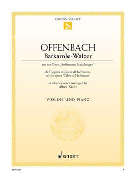 Offenbach, J: Barkarole-Walzer