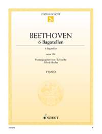 Beethoven, L v: Six Bagatelles op. 126