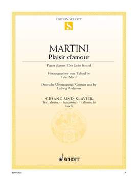 Martini: Plaisir d'amour G minor