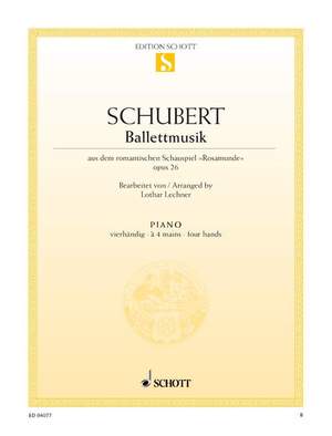 Schubert: Balletmusic No. 2 G major op. 26 D 797/2