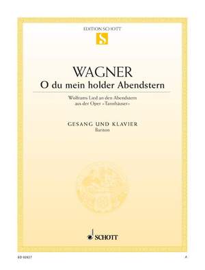 Wagner, R: O du mein holder Abendstern WWV 70