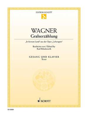 Wagner, R: Gralserzählung WWV 75
