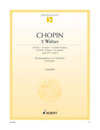 Chopin, F: Two Waltzes A-flat major and B minor op. 69 No. 1/2