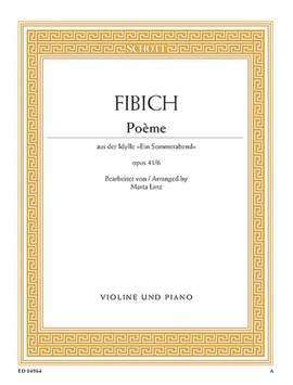 Fibich, Z: Poème op. 41/6