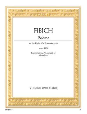 Fibich, Z: Poème op. 41/6