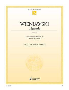 Wieniawski, H: Légende op. 17