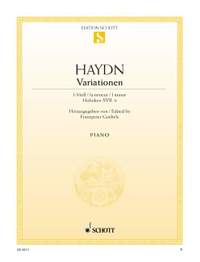 Haydn, J: Variations F minor Hob. XVII:6