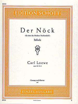 Loewe, C: Der Nöck op. 129/3