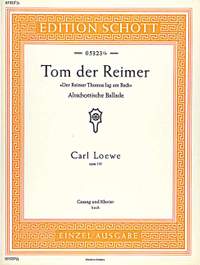Loewe, C: Tom der Reimer op. 135a