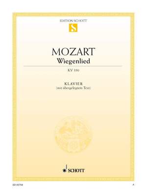 Mozart, W A: Wiegenlied KV 350