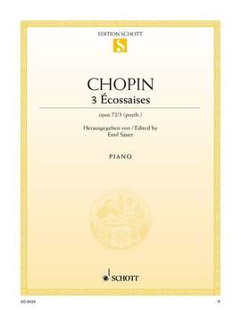 Chopin, F: Trois Écossaises op. 72/3 (posth.)