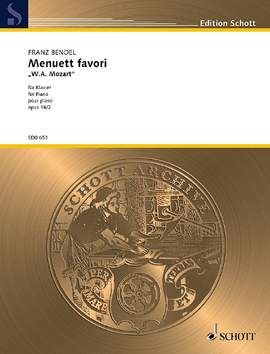 Bendel, F: Menuett Favori
