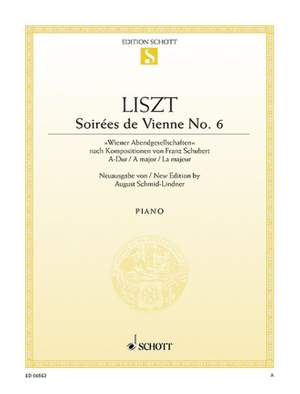 Liszt, F: Soireés de Vienne No. 6 A major