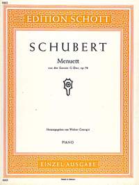 Schubert: Menuett op. 78 D 894
