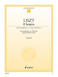 Liszt, F: Il Sospiro