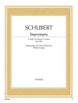 Schubert: Impromptu op. 90 D 899