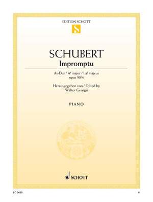 Schubert: Impromptu op. 90 D 899