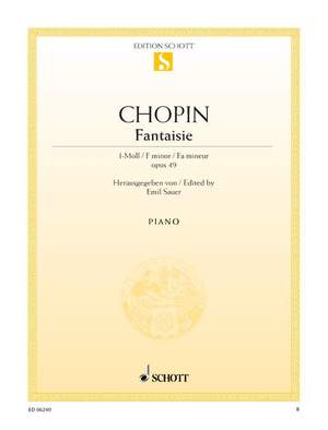 Chopin, F: Fantasy F minor op. 49