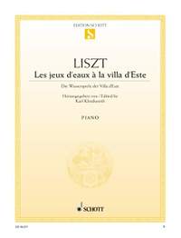Liszt, F: Les jeux d'eaux à la villa d'Este