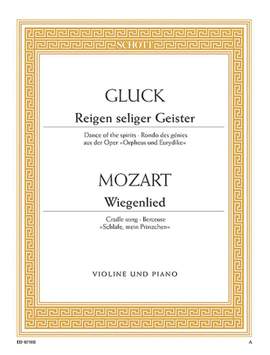 Reigen seliger Geister / Wiegenlied (Mozart zugeschrieben) KV 350