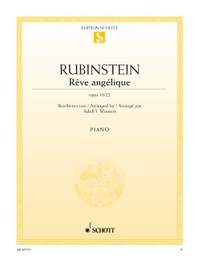 Rubinstejn, G: Rêve angélique op. 10/22