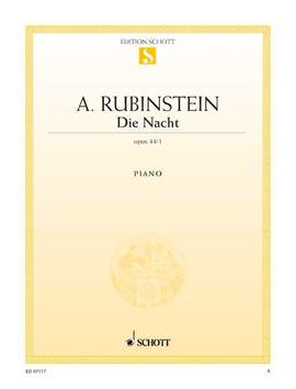 Rubinstejn, G: The Night E flat major op. 44/1