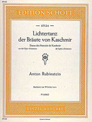 Rubinstejn, G: Lichtertanz der Bräute von Kaschmir
