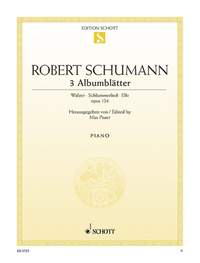 Schumann, R: Albumblätter op. 124