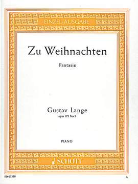 Lange, G: Zu Weihnachten op. 172/5