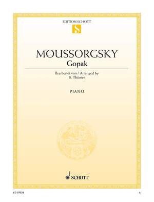 Moussorgsky, M: Gopak