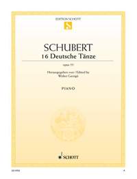 Schubert: 16 German Dances op. 33 D 783