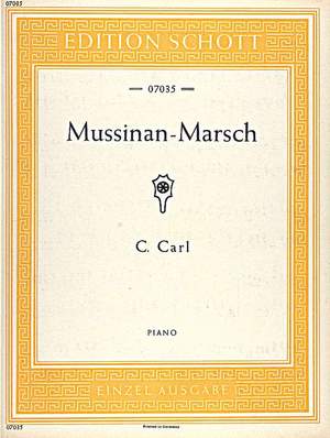 Carl, C: Mussinan-Marsch A-Dur A major