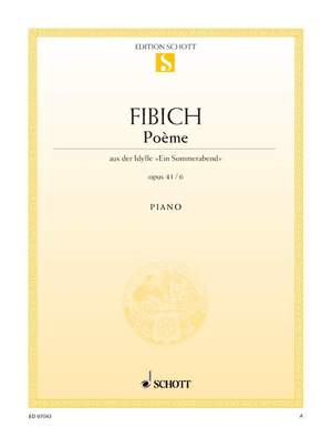 Fibich, Z: Poème op. 41/6
