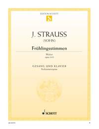 Johann Strauss II: Frühlingsstimmenwalzer (Voices of Spring) op. 410