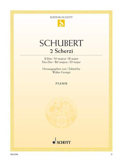 Schubert: 2 Scherzi
