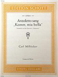 Milloecker, C: Anzoletto und Estrella ("Anzoletto sang")