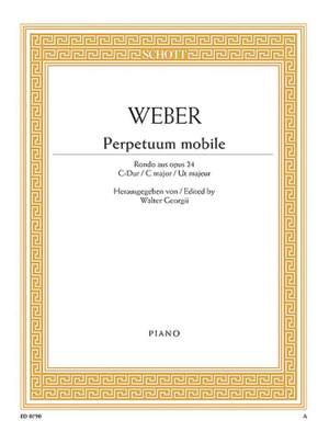 Weber: Perpetuum mobile op. 24
