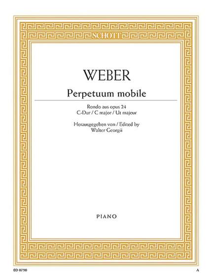 Weber: Perpetuum mobile op. 24