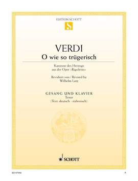 Verdi: O wie so trügerisch