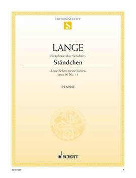 Lange, G: Paraphrase op. 90/11