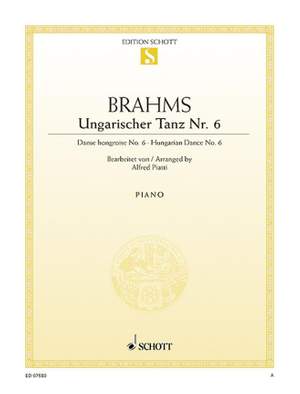 Brahms, J: Hungarian Dance No. 6