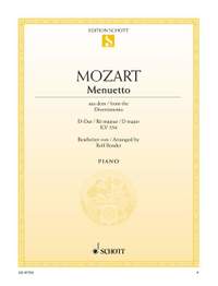 Mozart, W A: Minuet K 334